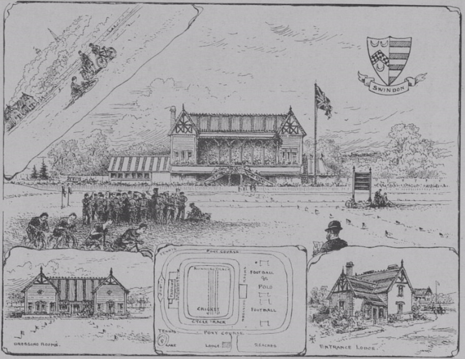 Swindon - Wiltshire County Ground : Image credit British Newspaper Archive